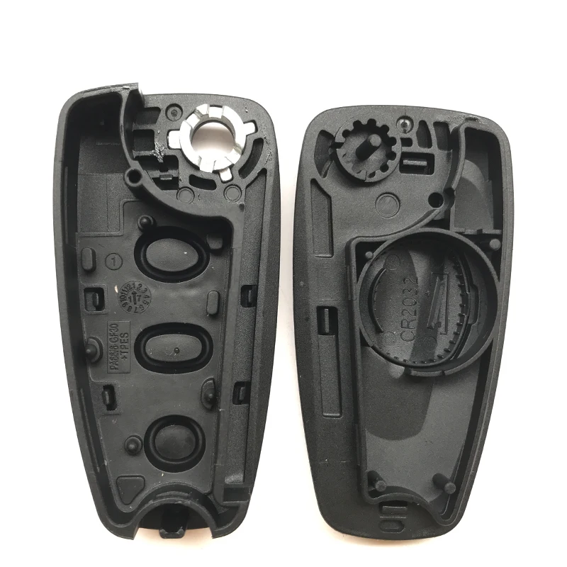 3-Button Key Shell Case For Ford Focus 2, Galaxy, Fiesta 6, B-Max, Mondeo 4, S-Max – Black