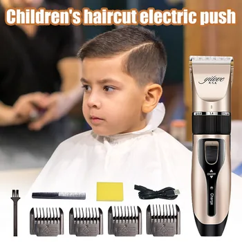

household Male female child Rechargeable barber tool Metal Professional Hair Clipper Cordless Hair Grooming Haircut machine