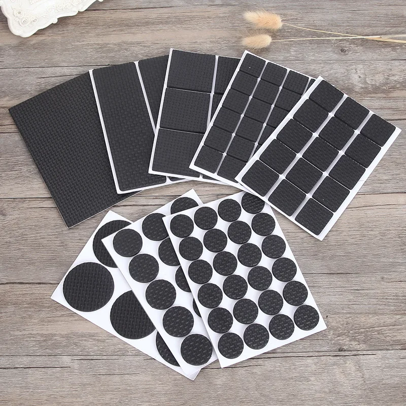 best-selling Self Adhesive Furniture Leg Feet Rug Felt Pads Anti Slip Mat Bumper Damper For Chair Table Protector Hardware
