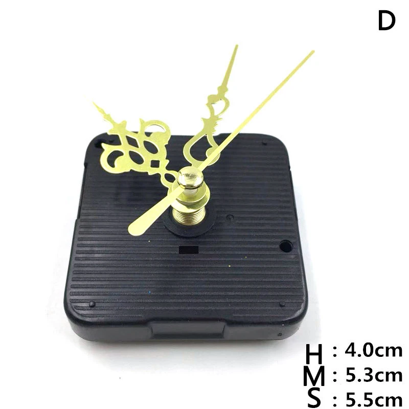 Hot! 1Set Quartz Wall Clock Mechanism Movement Repair Replacement Parts Clockwork Silent Clock Parts 