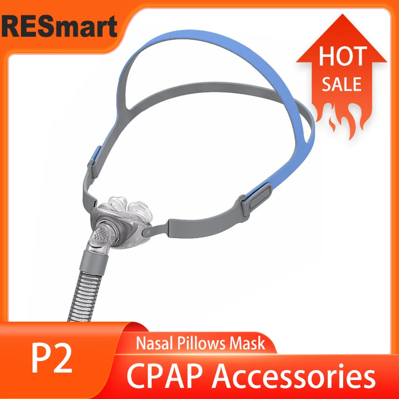 RESmart P2 Nasal Pillow CPAP Mask Silicone SML Size All In Medical