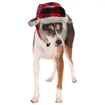 

Pet Costume Hat Cute Comfortable Dog Cat Winter Hat Beret Headgear Puppy Pet Winter Head Protector Warm Hat For Any Pets