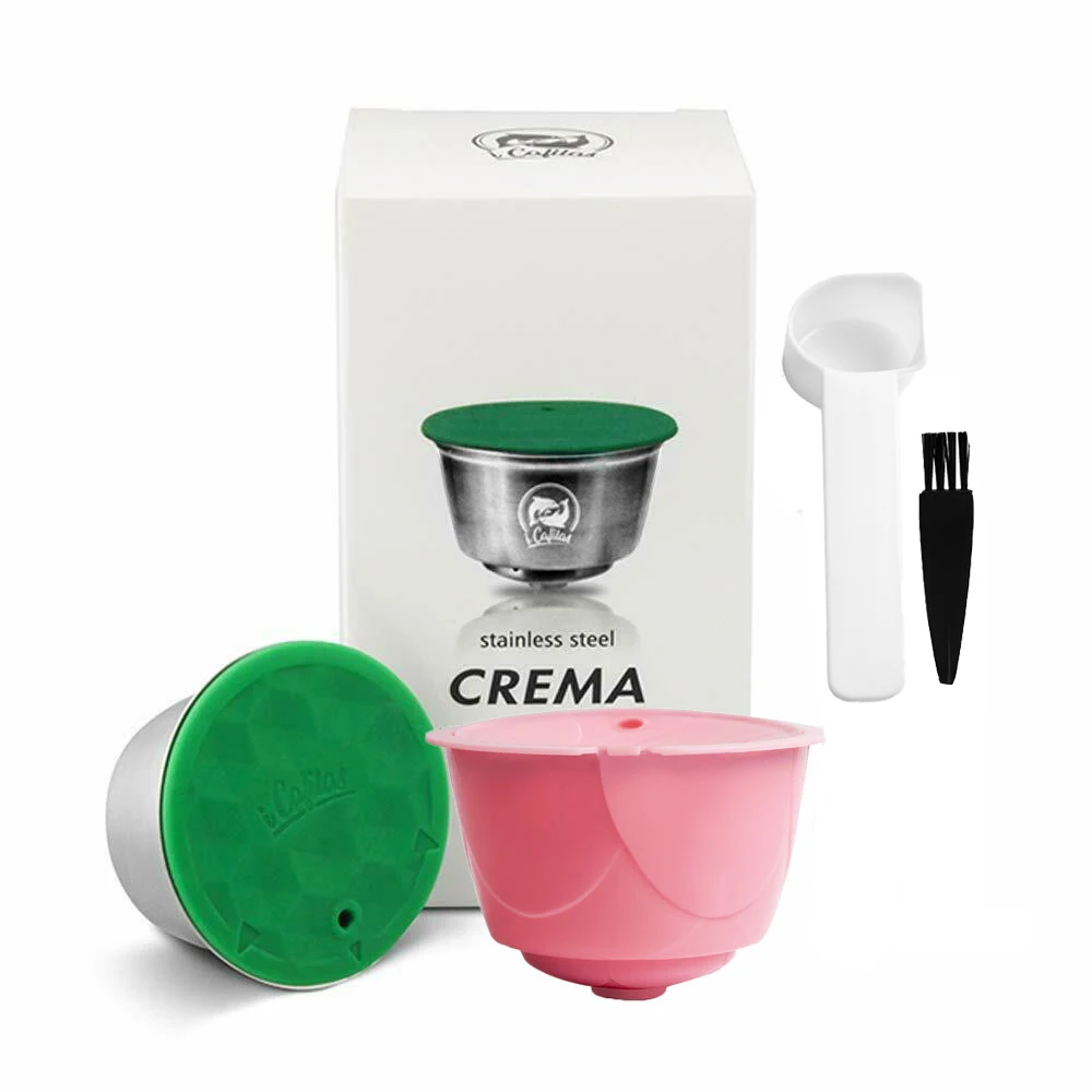Многоразовые капсулы для кофе Nescafe Dolce Gusto из нержавеющей стали с фильтром Circolo и
