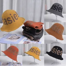 Модная женская Повседневная термо шляпа-Панама шерстяная зимняя шапка шляпа котелок Рыбацкая шляпа A1