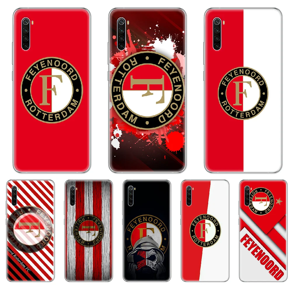 

Feyenoord Rotterdam FC Phone Case cover For xiaomi Redmi 3S 4A 5A 6A 5 Plus 4X 7 8 8a CC9 K20 Pro K30 transparent prime