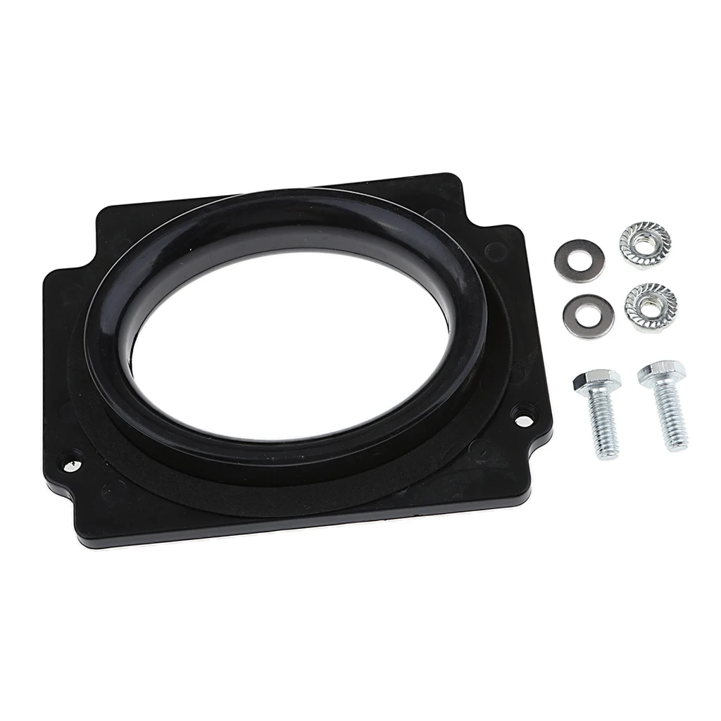 Black Cold Air Flow Sensor Intake Adapter Fit For Yamaha ATV Banshee 350 YFZ350 2000 2001 2002 2003 2004 2005 2006