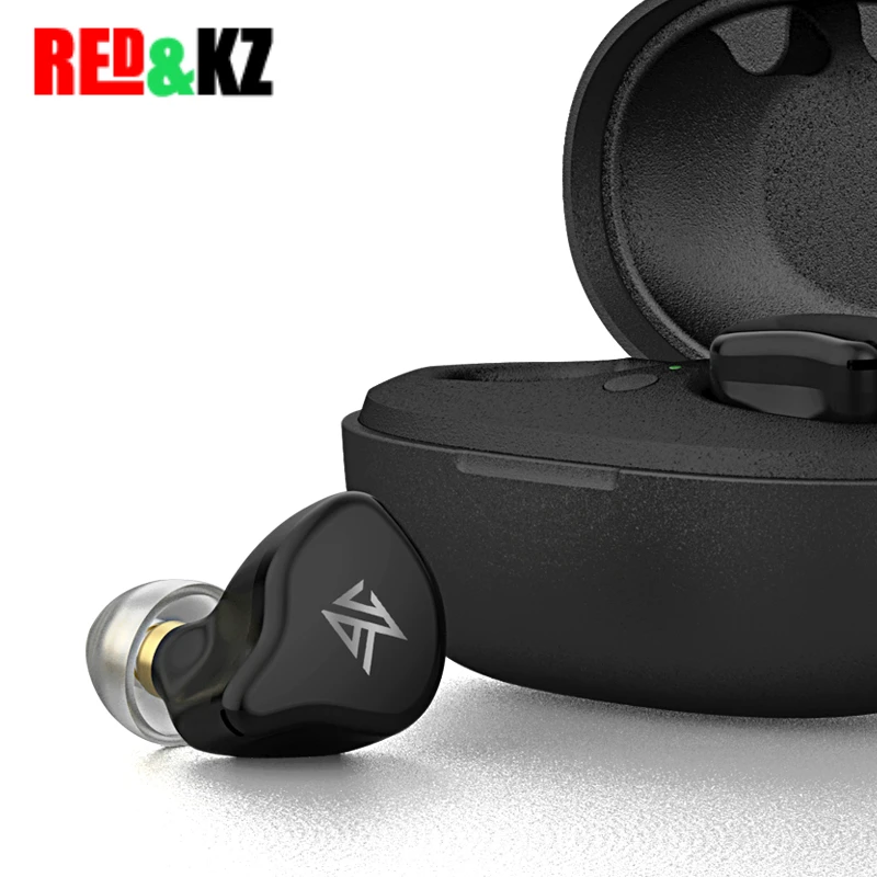 Плотным верхним ворсом KZ S1 S1D наушники вкладыши TWS True Беспроводной Bluetooth 5 0