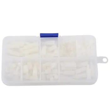 

New 180PCS M3 Nylon White Hex M-F Spacers/ Screws/ Nuts Assorted Kit, Standoff,white