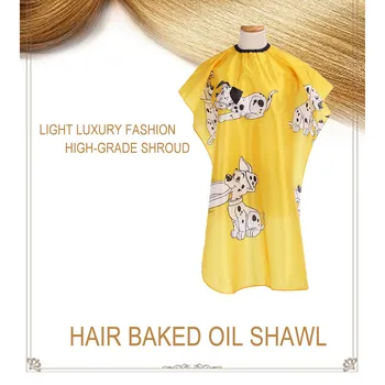 

Hairdresser Cape Gown Cloth Professional Hair Dresser Shawl Salon Style Shawl Adjustable For Cutting Hair waterproof hairdress