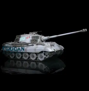

Henglong 1/16 Gray 6.0 Customized King Tiger RC Tank 3888A Metal Tracks Wheels TH12721