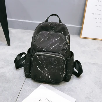 

MICKY KEN Men and women leisure travel backpack PU backpack 9907