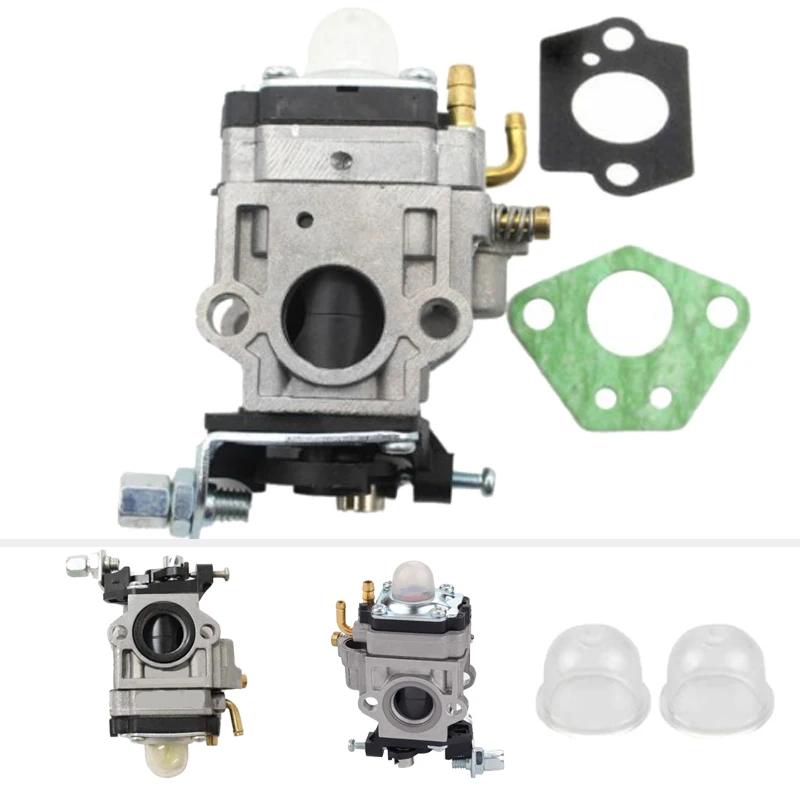 

15mm Carburetor Kit For Brushcutter 43cc 49cc 52cc Strimmer Cutter Chainsaw Carb