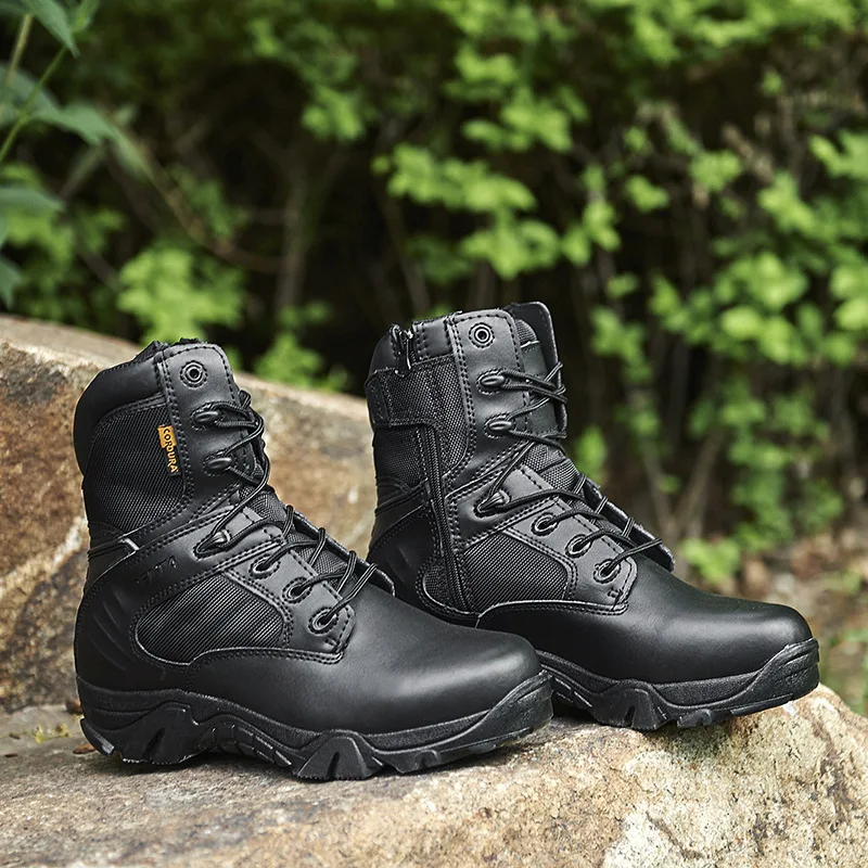 Winter Autumn Men Military Boots Quality Special Tactical Desert Combat Ankle Boats Army Work Shoes Leather Snow Boots I5-57 Winter Autumn Men Military Boots Quality Special Tactical Desert Combat Ankle Boats Army Work Shoes Leather Snow Boots I5-57