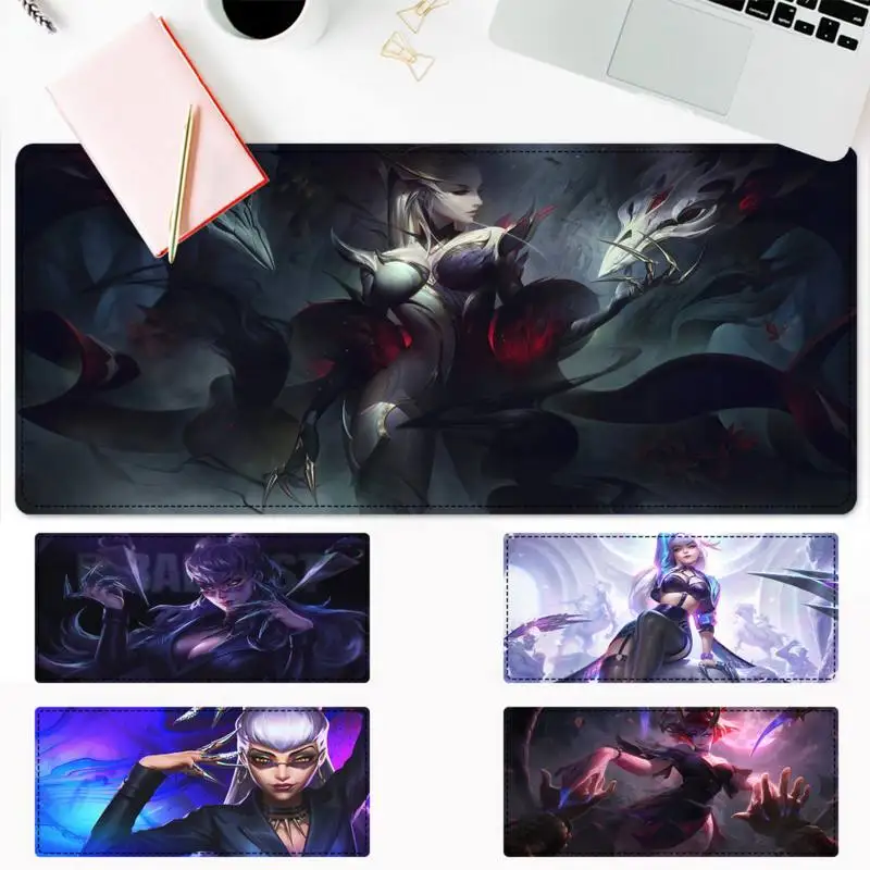 Лидер продаж игровой коврик для мыши LOL Evelynn ноутбука компьютера Настольный