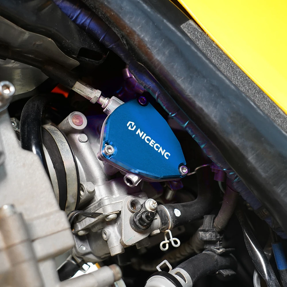 NICECNC ATV Throttle Body Cover Cap Guard For Yamaha Raptor 700 2012-2020 700R 2016-2020 YFM YFM700 YFM700R Aluminum Accessories