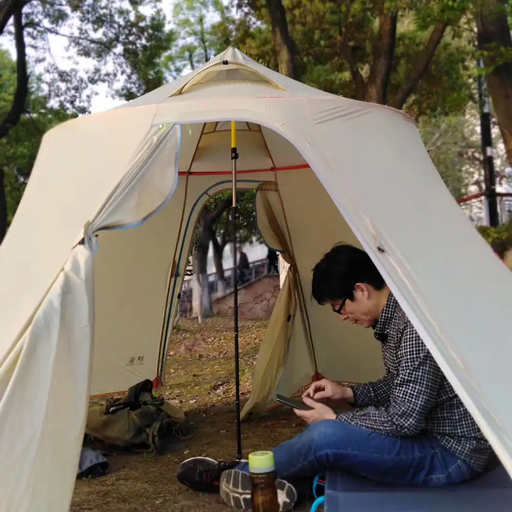 Asta Gear Rainstorm 2 Ultralight Pyramid Tent Trekking Pole Tent Two