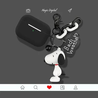 Милый мультяшный декоративный силиконовый чехол для Apple Airpods Pro Чехол для Airpods 3 защитный чехол Bluetooth чехол для наушников - Цвет: 16