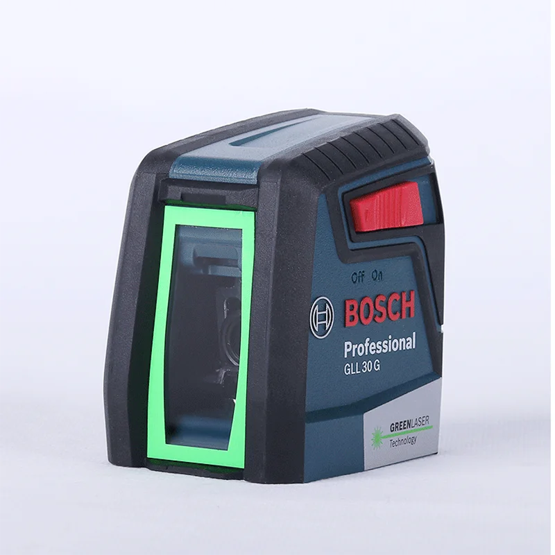 BOSCH лазерный нивелир GLL30G зеленый светильник Горизонтальный Вертикальный высокой