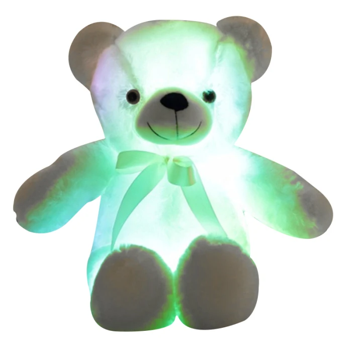 Светодиодный плюшевый медведь, игрушечный светильник, светящаяся игрушка для детей и взрослых SP99