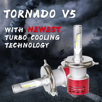 

YSY 4X 6000K H4 LED H7 LED H11 H8 HB4 H1 H3 HB3 Auto S2 Car Headlight Bulbs 60W 8400LM Car Styling Headlights led automotivo