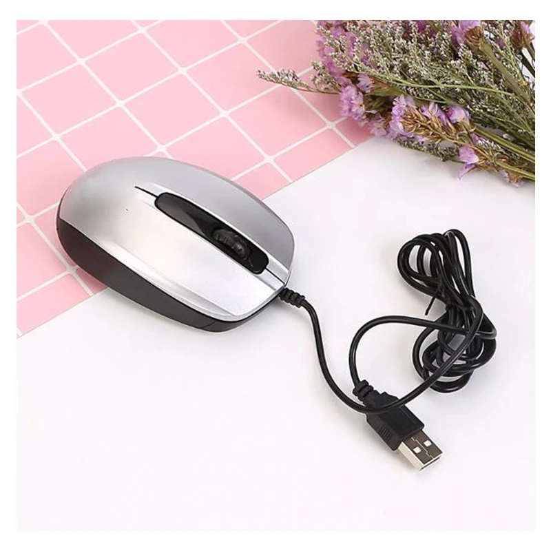 Маленькая USB 3 Кнопки оптическая прокрутка проводная мышь для ПК ноутбука рабочего стола