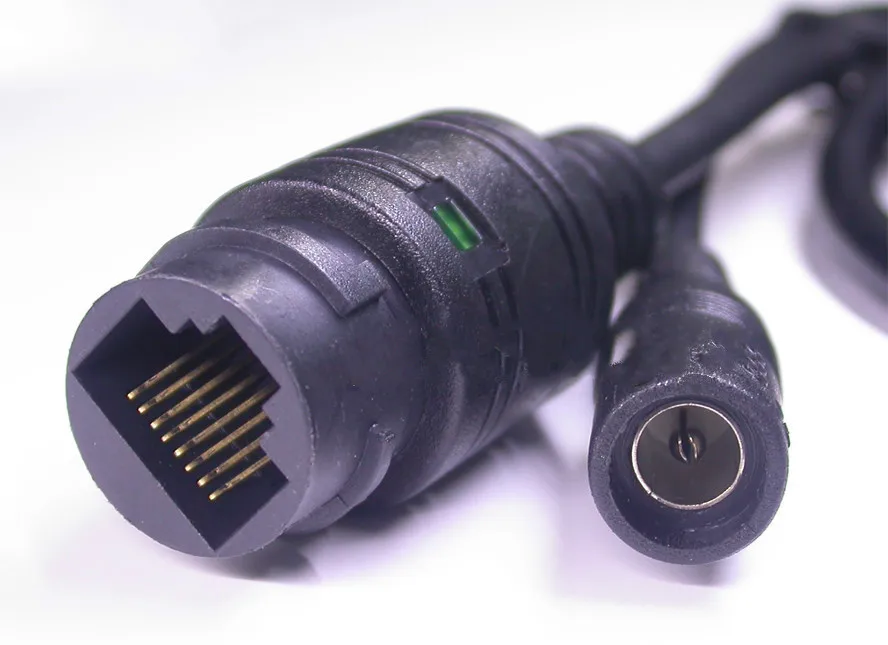 Сетевой кабель для модуля платы IP-Камеры CCTV (RJ45 / DC) стандартного типа без 4/5/7/8
