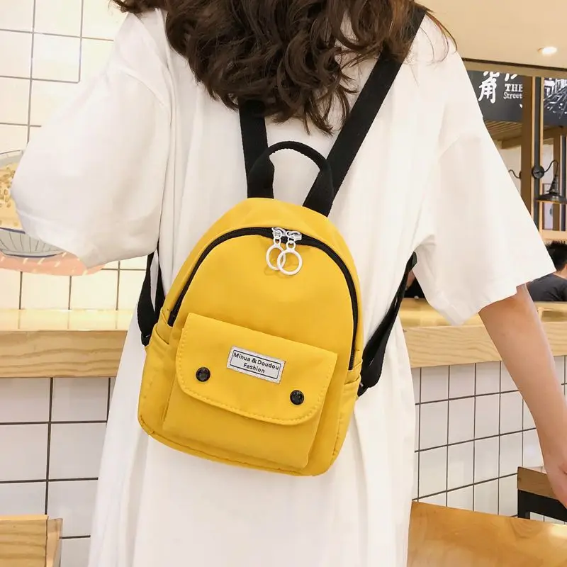 

New designer fashion ladies backpack mini soft touch multi-function small backpack ladies and women shoulder bag girls