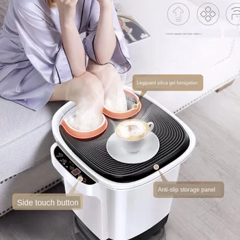 

Wu Xin And Zhang Jiani Foot Bathtub With The Same Kind Of Foot Artifact Over Calf, Foot Washing, Electric Massage, Heating And S