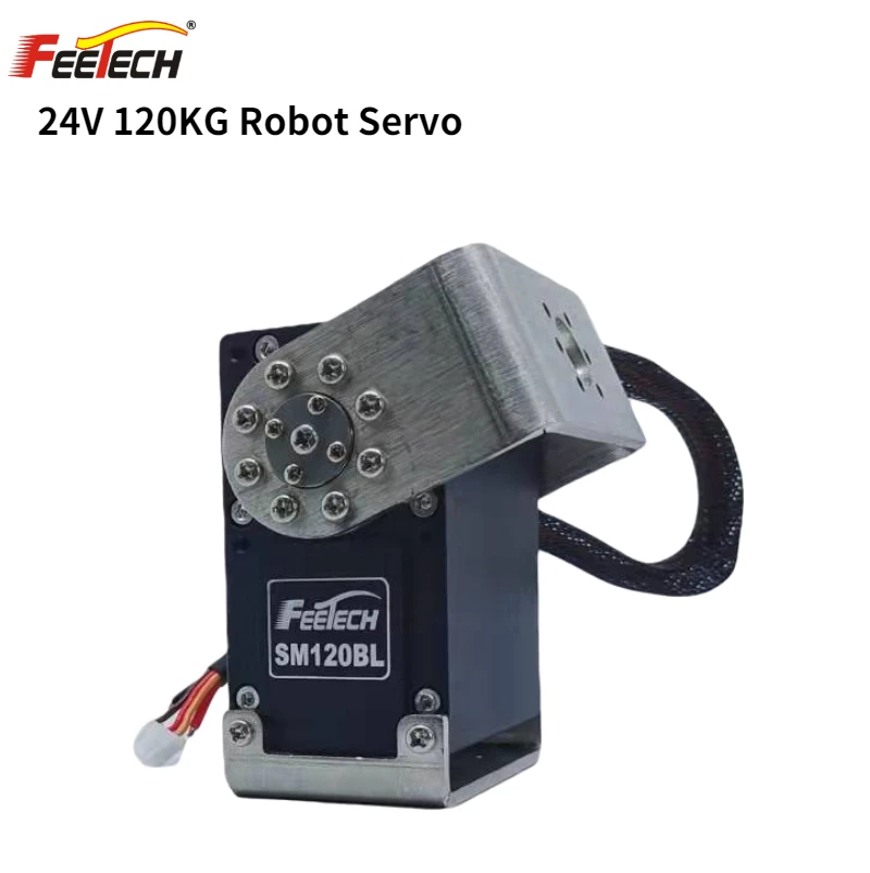 24V120KGRS485ControlBigServoRobotHighTorqueServoMotorFor