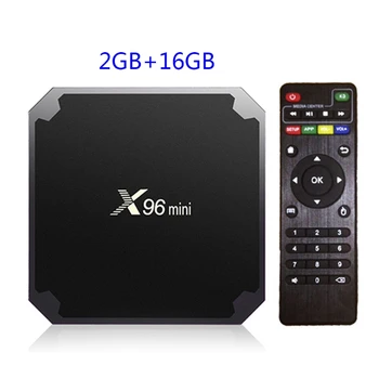 

And roid 9.0 X96 mini Smart TV BOX S905W Quad Core Support 2.4G Wireless WIFI Media box Set-Top Box