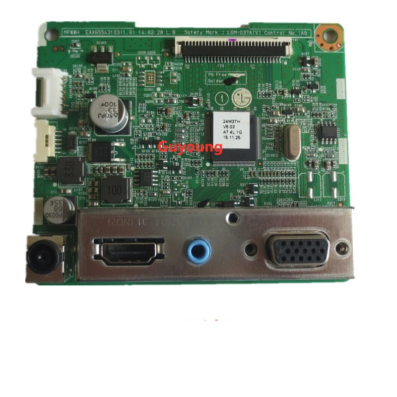100% тест для LG 24M37H-B EAX65543103 LGM-037A управляющая плата | Компьютеры и офис