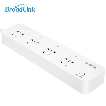 

BroadLink MP1 Smart Power Strip Socket Separately Controllable WiFi Remote Control 4 Outlet Power Socket for Smart Automation