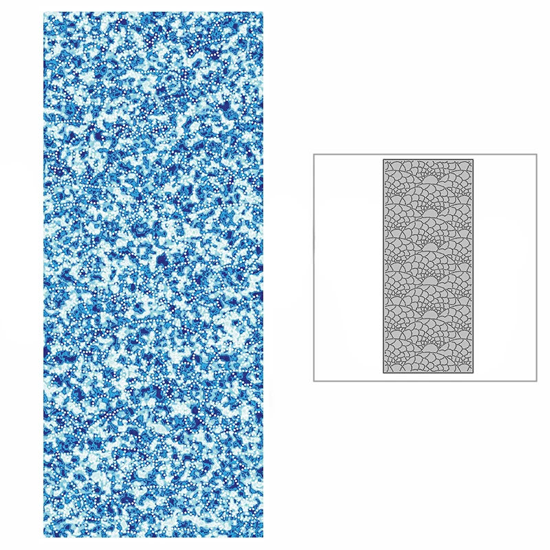 

Новые тонкие чешуи для пятнистой рыбы, фоновая пластина, ремесло, тиснение 2021, металлические Вырубные штампы для скрапбукинга, изготовления альбомов, открыток