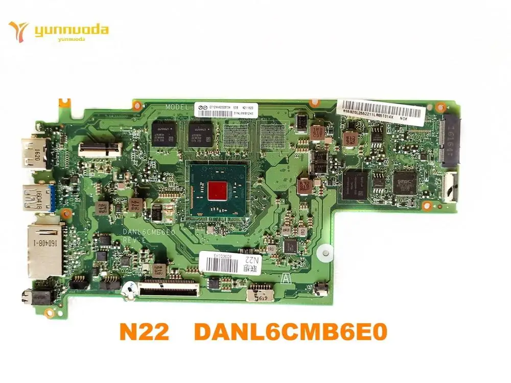 Оригинальная материнская плата для ноутбука Lenovo N22 DANL6CMB6E0 протестирована хорошая