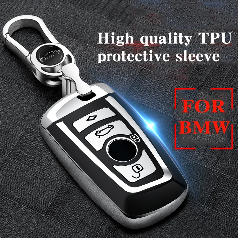 

Hight quality PC+TPU key case cover Key case protective shell holder for BMW 1 2 3 4 5 6 7 Series X3 X4 M5 M6 GT3 GT5