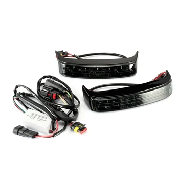 

LED Tail Rear Light Fender Brake Lamp for Harley Glide Street 2014-19