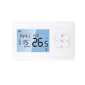 

Myuet ME901 Wireless WIFI Underfloor Heating Thermostat with LCD Display Water Plumbing Thermostat Temperature Controller