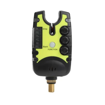 

LED Fishing Bite Alarm Water Resistant Adjustable Tone Volume Sensitivity Sound Alert Alarm Indicator Fishing Accessories