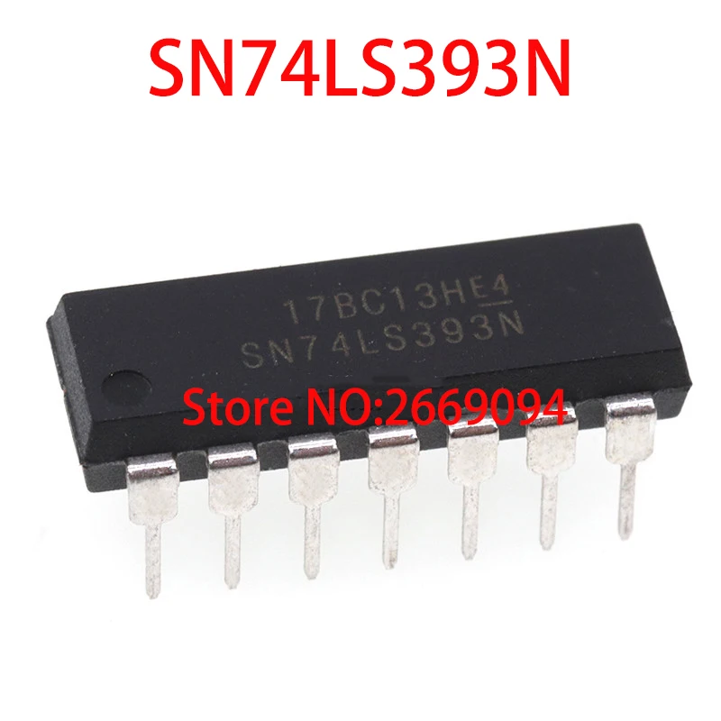 

5PCS /10PCS /50PCS /100PCS SN74LS393N 74LS393N HD74LS393P HD74LS393 74LS393 74LS393P DIP-14 NEW