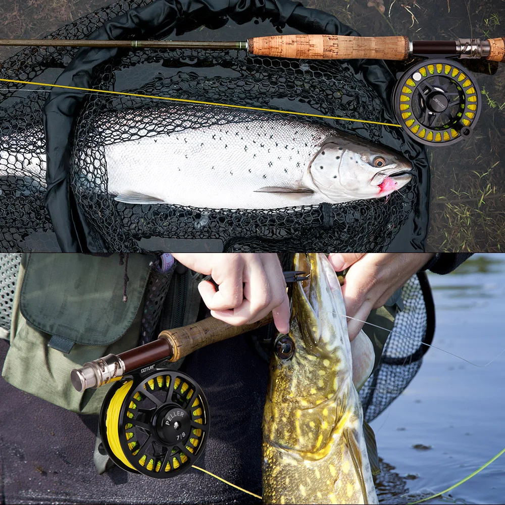 Fishing Line Goture Master Fly Fishing Line Weight Forward Floating Main Line 100FT/90FT #2-#10 4 color Available