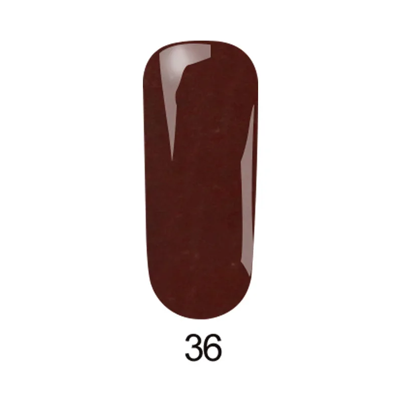 Цветной Одноцветный лак для ногтей пластиковый лак для ногтей специальный гель для фототерапии Набор клей для ногтей - Цвет: 36