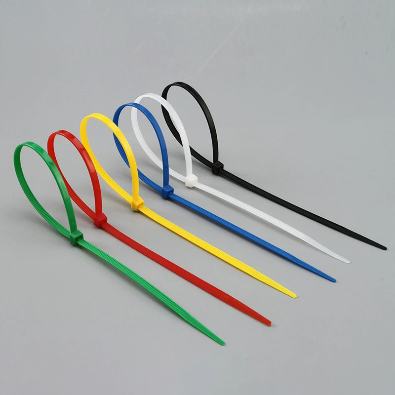 Self-Locking Nylon Ties Wire Cable Zip Ties Self Lock Organiser Fasten Cable 500Pcs
