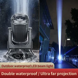 Projecteur de lumière à tête mobile DMX512, éclairage d'extérieur étanche pour scène Disco DJ avec OSRAM 371w, ampoule d'importation 