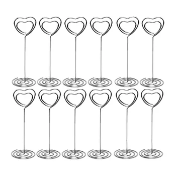 

3.5 Inch Table Number Holder Set of 10 Place Card Holders Table Number Holders Wedding Card Holder Table Number Stand Table Phot