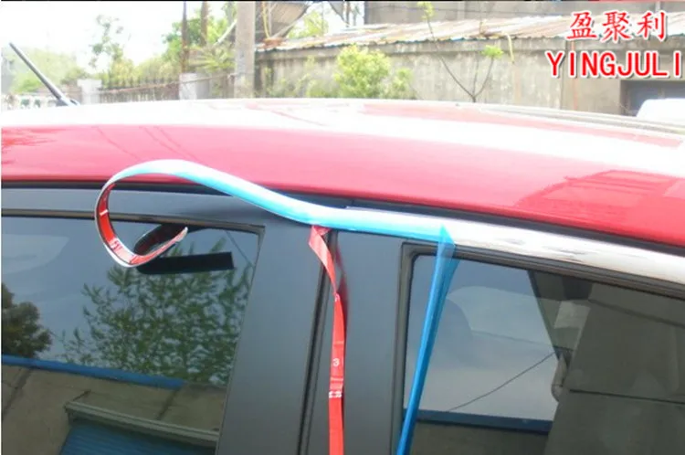 Автомобильная украшающая полоска 15 мм широкая Автомобильная планка оконных наличников обшивка кузова автомобиля анти-столкновения баров потертости свет бар