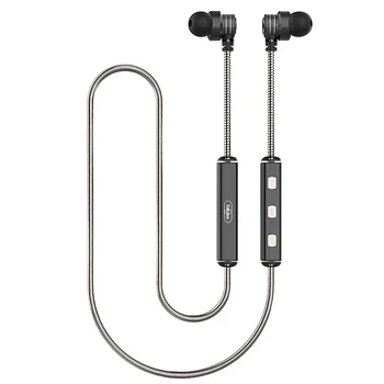 

Metal Sports Bluetooth Headset 5.0 Neck Hanging Wireless Bluetooth Binaural Noise Cancelling Headphones
