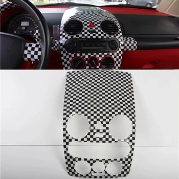 

Fit For Volkswagen Beetle 2003-2010 1PC Black White ABS Car Navigation Control Panel Air Conditioner Outlet Cover Trim Moldings