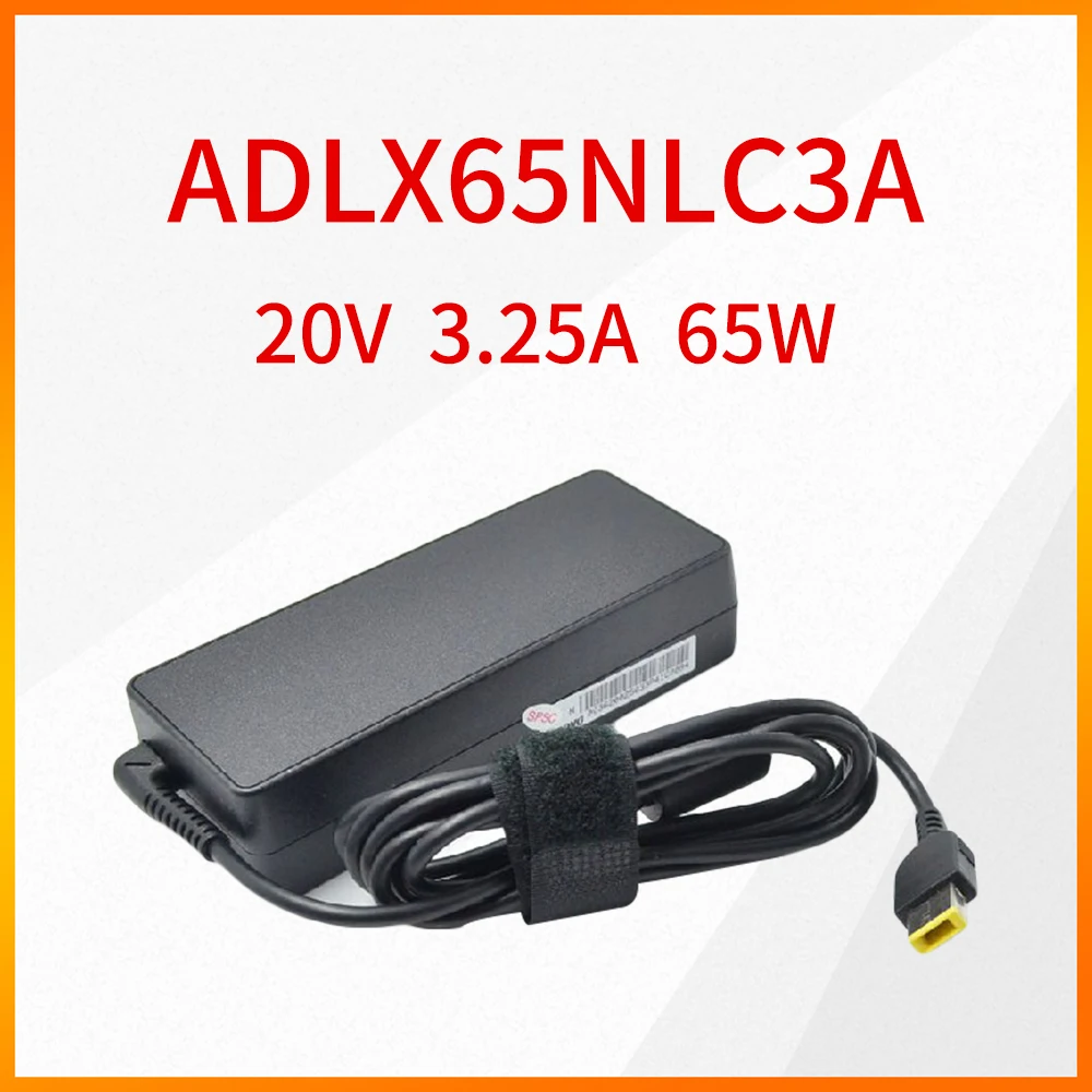 Оригинальный ADLX65NLC3A 20V 3.25A 65 Вт квадратный порт адаптер питания подходит для Lenovo