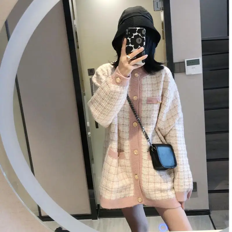 

Women's Loose 2020 Korean-Style Midi Knitted Cardigan