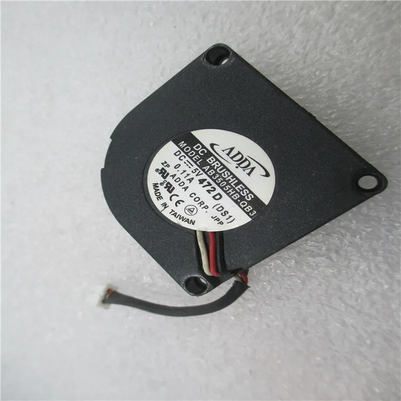 2 шт. вентилятор для ADDA 3 5 см AB3505HB-QB3 5V 3508 3506 USB DELL 8500 8600 Вентилятор охлаждения |